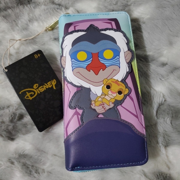 Loungefly Funko Lion King Zip Around Wallet - Picture 1 of 9